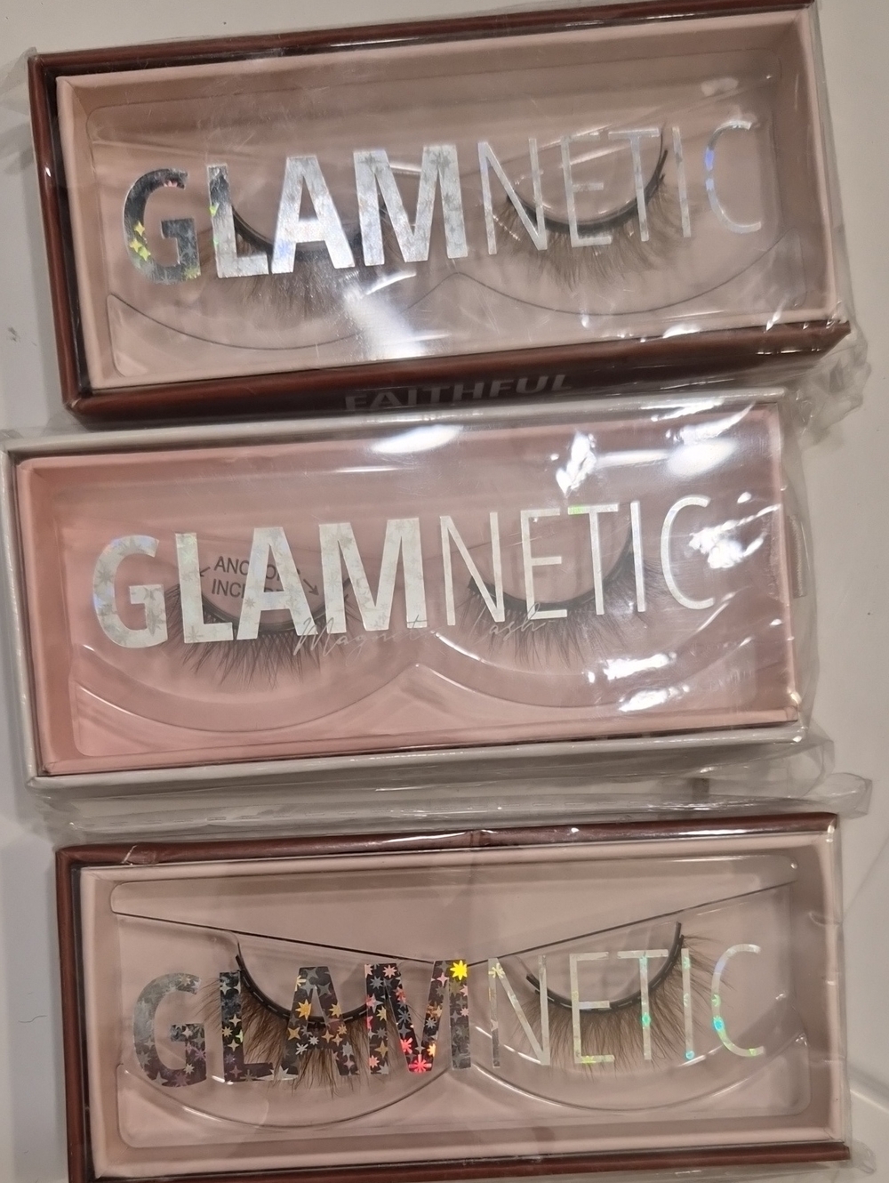 GLAMNETIC lashes set of 3
